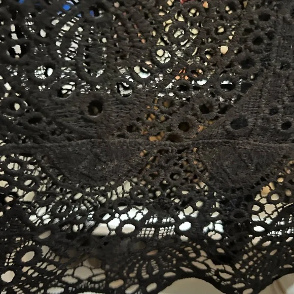 Brass & Roe Black Layered Dress, Size S. - Picture 6 of 6